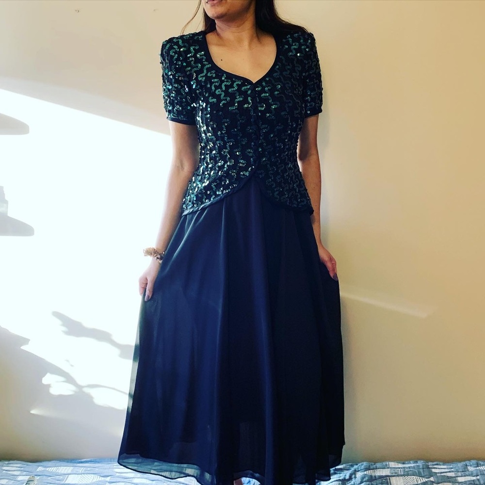 Lanz Vintage‎ Sequin Dress - Picture 6 of 8